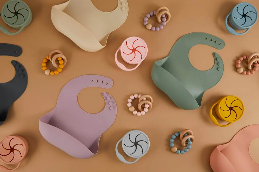 Non-Toxic Silicone Baby Plates